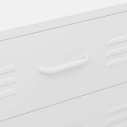 Ladičar bijeli 80 x 35 x 101,5 cm čelični - Bijela 1 Cijena