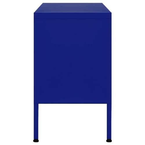 TV ormarić modri 105 x 35 x 50 cm čelični Cijena