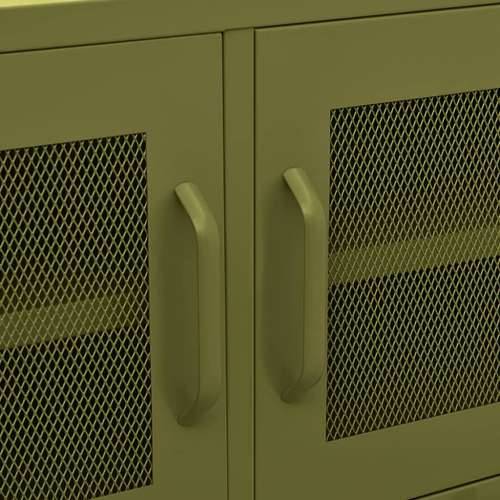 TV ormarić maslinasti 105 x 35 x 50 cm čelični - Maslinovo zelena 1 Cijena