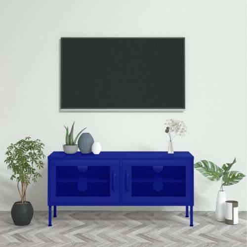 TV ormarić modri 105 x 35 x 50 cm čelični - Modra 1 Cijena