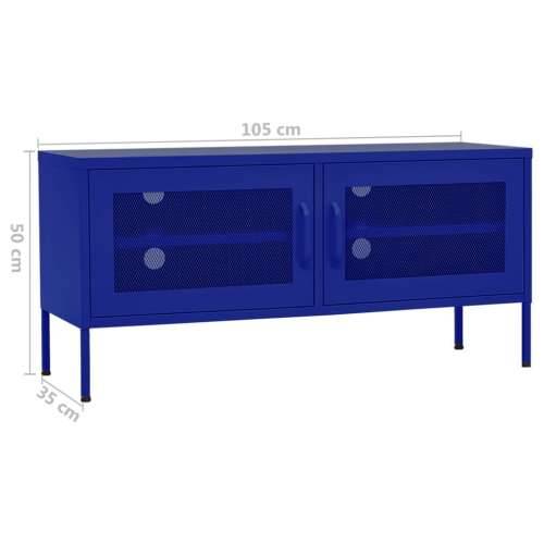 TV ormarić modri 105 x 35 x 50 cm čelični - Modra 1 Cijena
