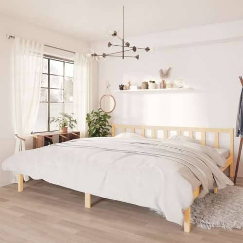 Okvir za krevet od masivne borovine 180 x 200 cm bračni Cijena