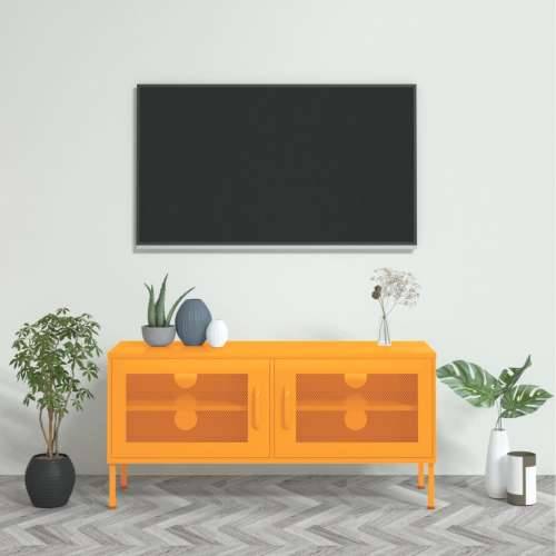 TV ormarić boja senfa 105 x 35 x 50 cm čelični - žuta boja senfa 1 Cijena