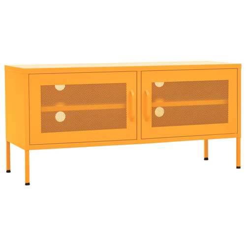 TV ormarić boja senfa 105 x 35 x 50 cm čelični - žuta boja senfa 1 Cijena