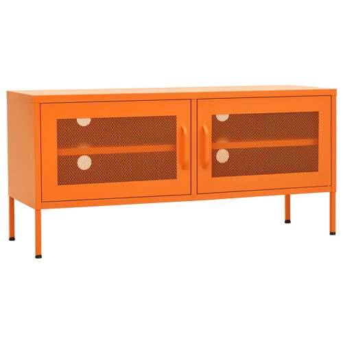 TV ormarić narančasti 105 x 35 x 50 cm čelični - orange 1 Cijena