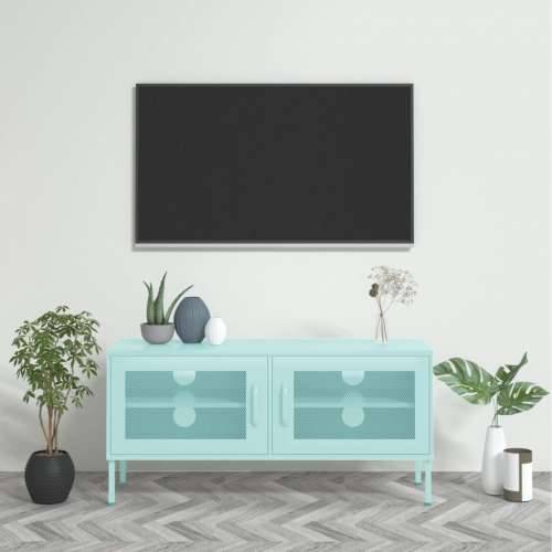 TV ormarić boja mente 105 x 35 x 50 cm čelični - Menta 1 Cijena