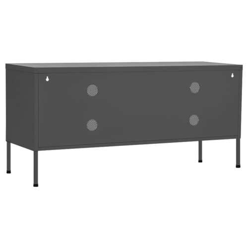 TV ormarić antracit 105 x 35 x 50 cm čelični - Antracit 1 Cijena