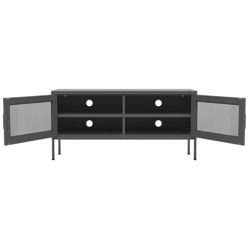 TV ormarić antracit 105 x 35 x 50 cm čelični - Antracit 1 Cijena