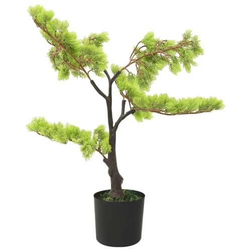 Umjetni bonsai čempres s posudom 60 cm zeleni - Crna i zelena 60 cm 1 Cijena