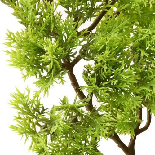 Umjetni bonsai čempres s posudom 60 cm zeleni - Crna i zelena 60 cm 1 Cijena