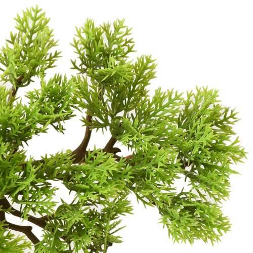Umjetni bonsai čempres s posudom 60 cm zeleni - Crna i zelena 60 cm 1 Cijena