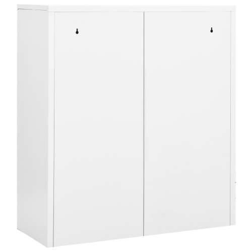 Uredski ormarić bijeli 90 x 40 x 102 cm čelični - Bijela 1 Bez gredice za sadnju Cijena