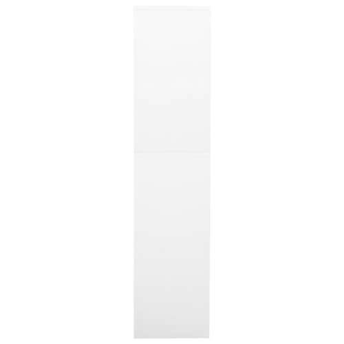 Uredski ormarić bijeli 90 x 40 x 180 cm čelični Cijena