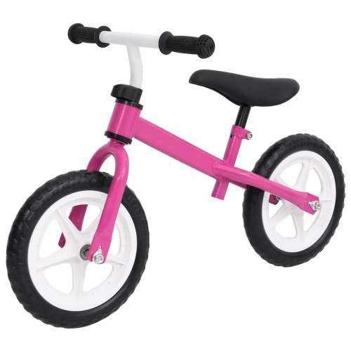 Bicikl za ravnotežu s kotačima od 10 inča ružičasti Cijena