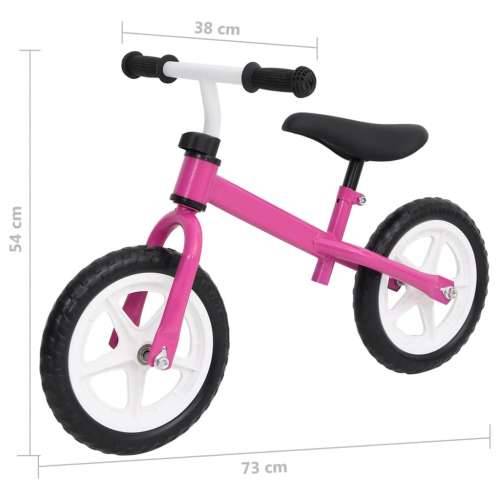 Bicikl za ravnotežu s kotačima od 9,5 inča ružičasti Cijena