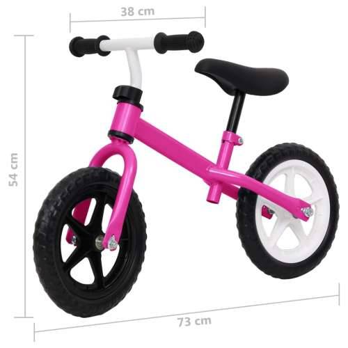 Bicikl za ravnotežu s kotačima od 12 inča ružičasti Cijena
