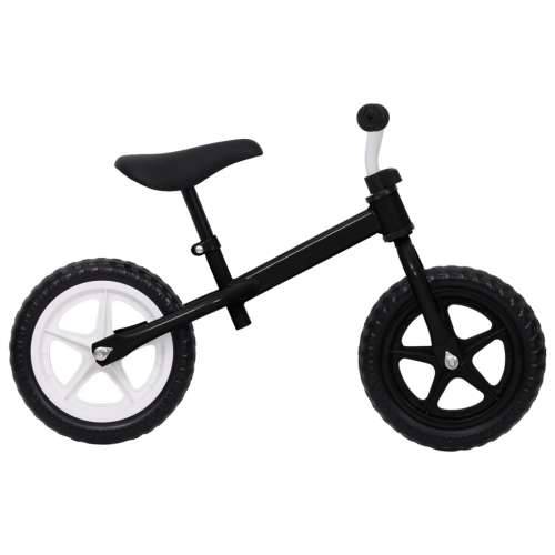 Bicikl za ravnotežu s kotačima od 12 inča crni Cijena