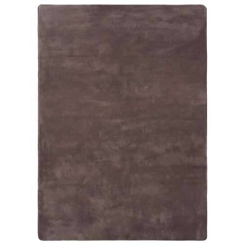 Mekani tepih 170 x 120 cm smeđe-sivi Cijena