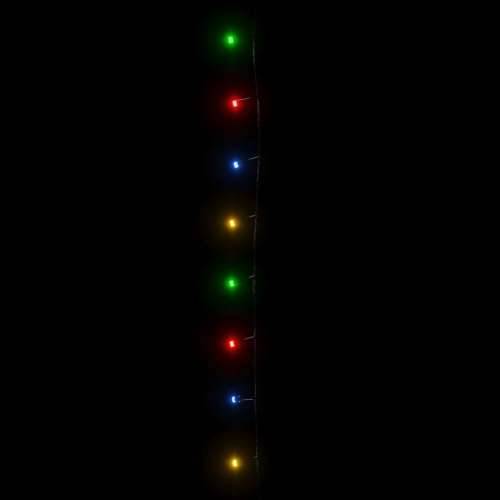 Rasvjetni lanac s 400 LED žarulja višebojni 40 m 8 efekata Cijena