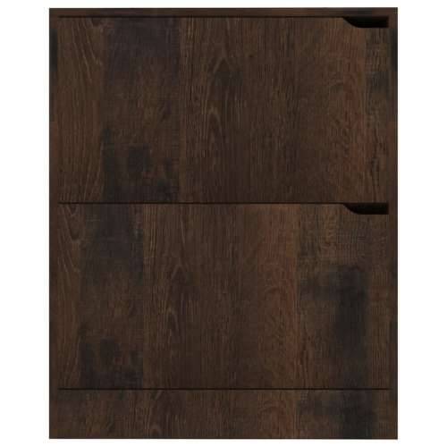 Ormarić za cipele s 2 vratima boja hrasta 59x24x74 cm iverica Cijena