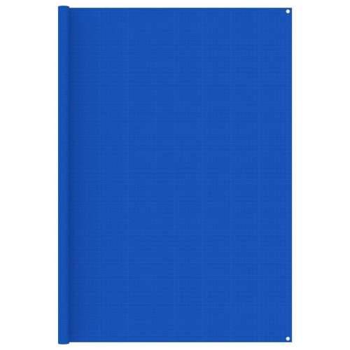 Tepih za šator 250 x 450 cm plavi