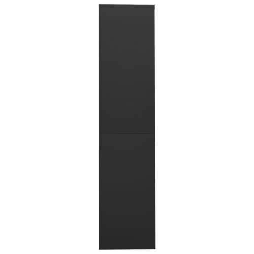 Uredski ormarić s kliznim vratima antracit 90x40x180 cm čelični - Antracit 1 Cijena