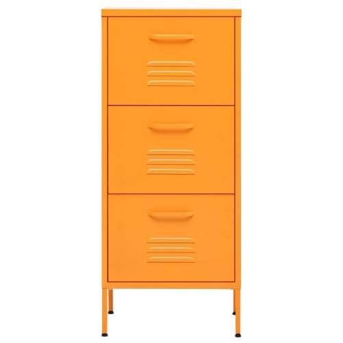 Ormarić za pohranu boja senfa 42,5 x 35 x 101,5 cm čelični - žuta boja senfa 1 Cijena