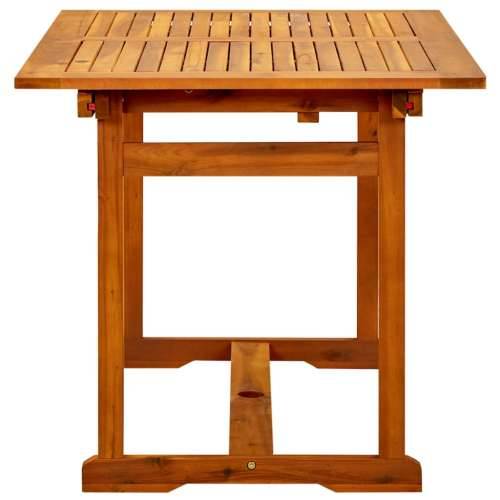 Vrtni blagovaonski stol (120-170) x 80 x 75 cm od drva bagrema Cijena