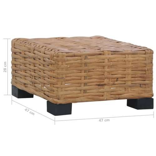 Stolić za kavu 47 x 47 x 28 cm od prirodnog ratana - 1 stol Cijena