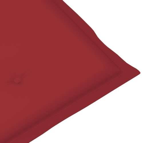 Nagibne vrtne stolice s jastucima 2 kom masivno bagremovo drvo boja crnog vina 120 x 50 x 3 cm 2 1 Cijena
