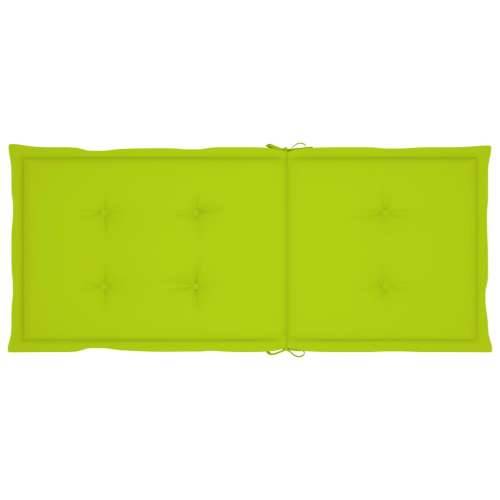 Nagibne vrtne stolice s jastucima 2 kom masivno bagremovo drvo - Svjetlozelena 120 x 50 x 3 cm 2 1 Cijena