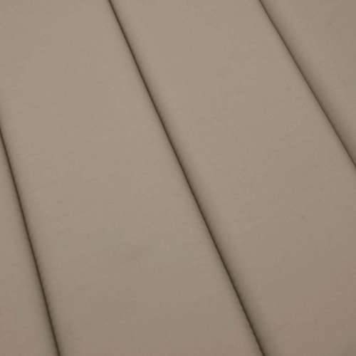 Jastuk za ležaljku smeđesivi 186x58x4 cm od tkanine Oxford - Sivo-smeđa 1 Cijena