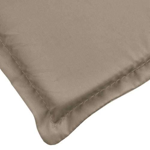 Jastuk za ležaljku smeđesivi 186x58x4 cm od tkanine Oxford - Sivo-smeđa 1 Cijena