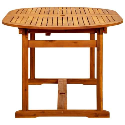 Vrtni blagovaonski stol (160 - 240)x100x75 cm od drva bagrema Cijena