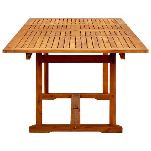 Vrtni blagovaonski stol (160 - 240)x100x75 cm od drva bagrema Cijena
