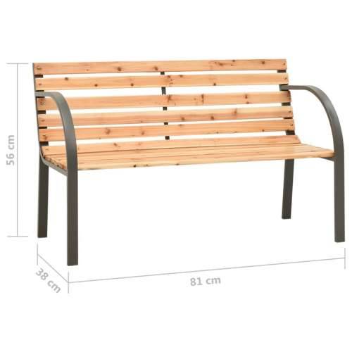 Dječja vrtna klupa 81 cm od kineske jelovine - Smeđa 1 Cijena