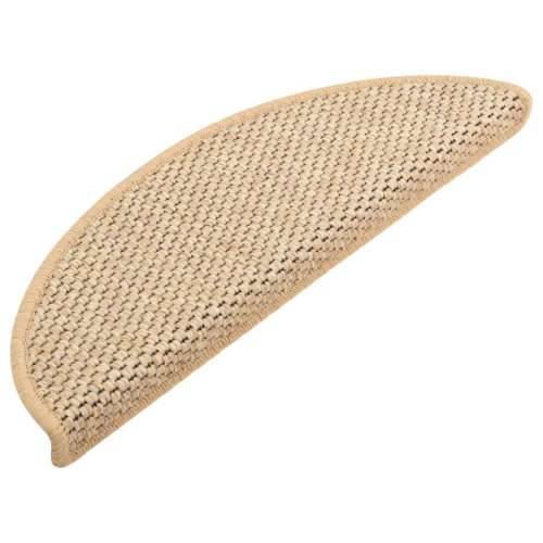 Ljepljivi tepisi za stepenice 15 kom 65x21x4 cm svjetlobež - Svjetlobež 65 x 21 x 4 cm 15 Cijena