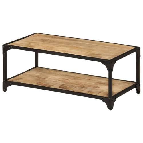 Stolić za kavu 90 x 45 x 35 cm od masivnog grubog drva manga - 90 x 45 x 35 cm 1 masivno drvo manga Cijena
