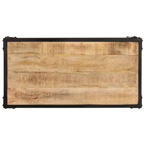 Stolić za kavu 90 x 45 x 35 cm od masivnog grubog drva manga - 90 x 45 x 35 cm 1 masivno drvo manga Cijena