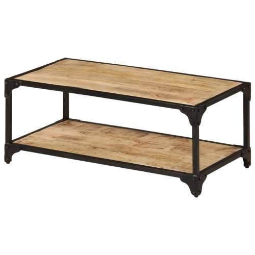 Stolić za kavu 90 x 45 x 35 cm od masivnog grubog drva manga - 90 x 45 x 35 cm 1 masivno drvo manga Cijena