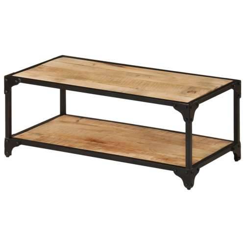 Stolić za kavu 90 x 45 x 35 cm od masivnog grubog drva manga - 90 x 45 x 35 cm 1 masivno drvo manga Cijena