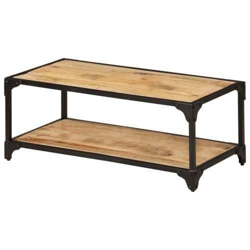Stolić za kavu 90 x 45 x 35 cm od masivnog grubog drva manga - 90 x 45 x 35 cm 1 masivno drvo manga Cijena