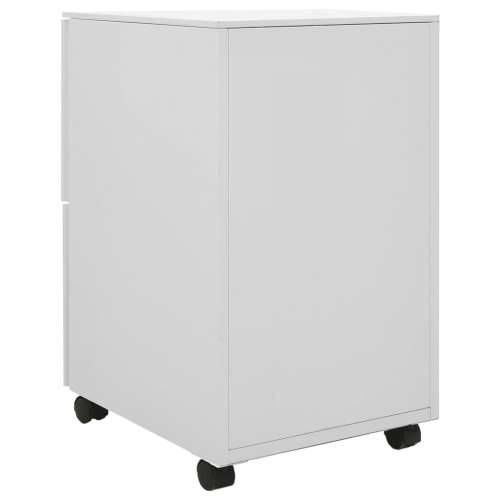 Mobilni ormarić za spise svjetlosivi 39 x 45 x 67 cm čelični - Svjetlosiva 1 Cijena