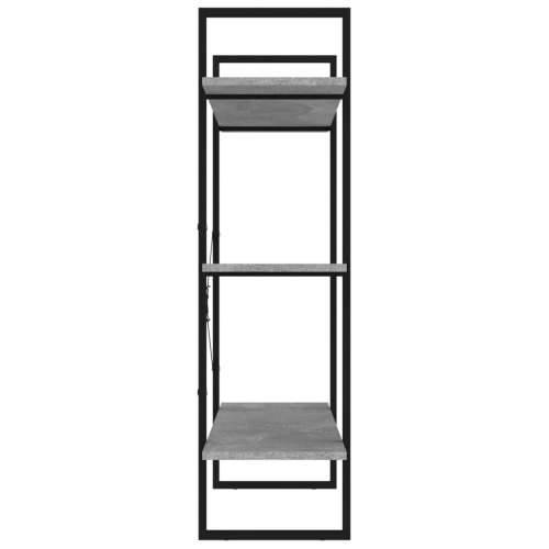 Ormarić za knjige boja betona 100x30x105 cm konstruirano drvo - Beton siva 1 105 cm Konstruirano drvo Cijena