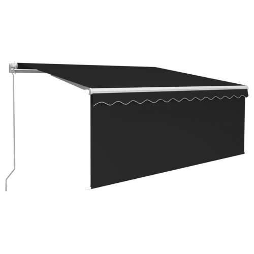 Tenda na ručno uvlačenje s roletom LED 3 x 2,5 m antracit   - Antracit 3 x 2.5 m 1 Cijena