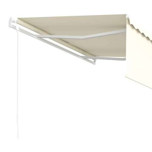 Automatska tenda na uvlačenje s roletom 4 x 3 m krem  - Krema 4 x 3 m 1 Cijena