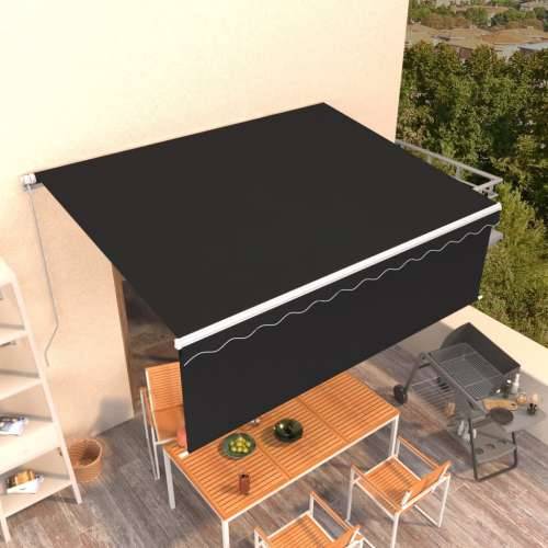 Tenda na ručno uvlačenje s roletom 4,5 x 3 m antracit - Antracit 4.5 x 3 m 1 Cijena