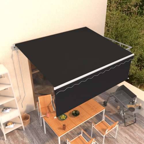 Automatska tenda na uvlačenje s roletom 4,5 x 3 m antracit  - Antracit 4.5 x 3 m 1 Cijena