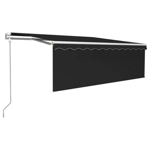 Automatska tenda na uvlačenje s roletom 4,5 x 3 m antracit  - Antracit 4.5 x 3 m 1 Cijena