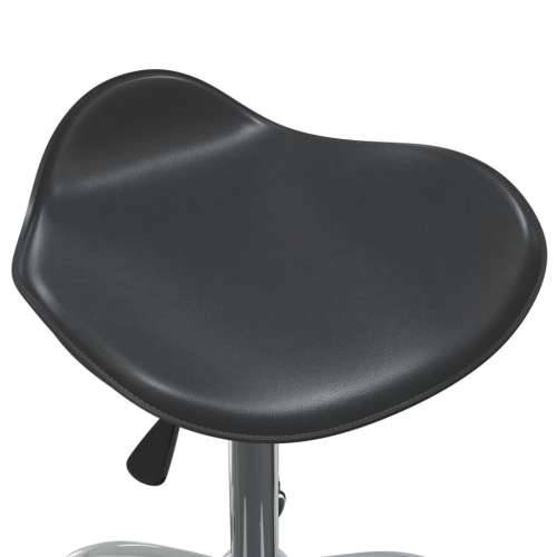 Salonski stolac od umjetne kože crni Cijena